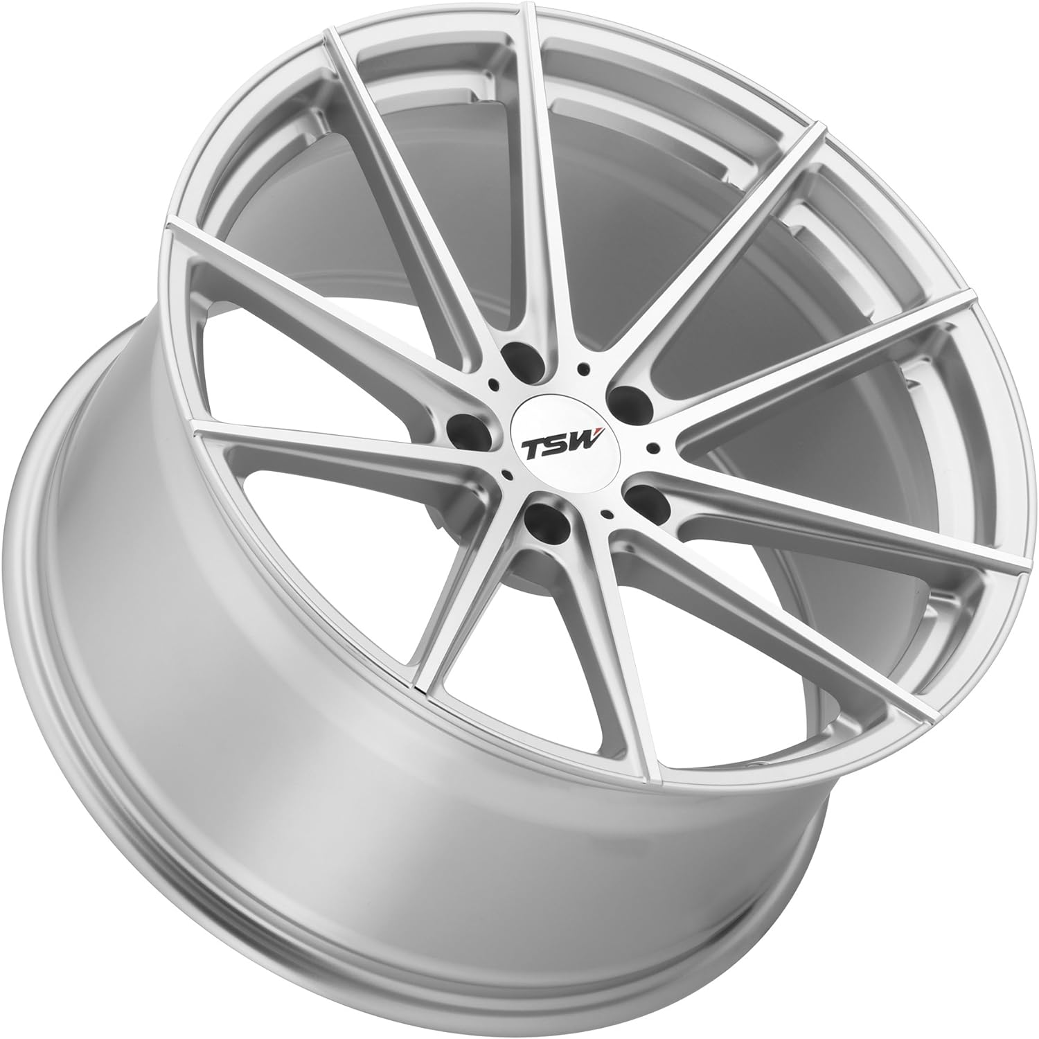 TSW Alloy Wheels TWBAT 20X10.5 5X120 SLV MIR FACE 25MM