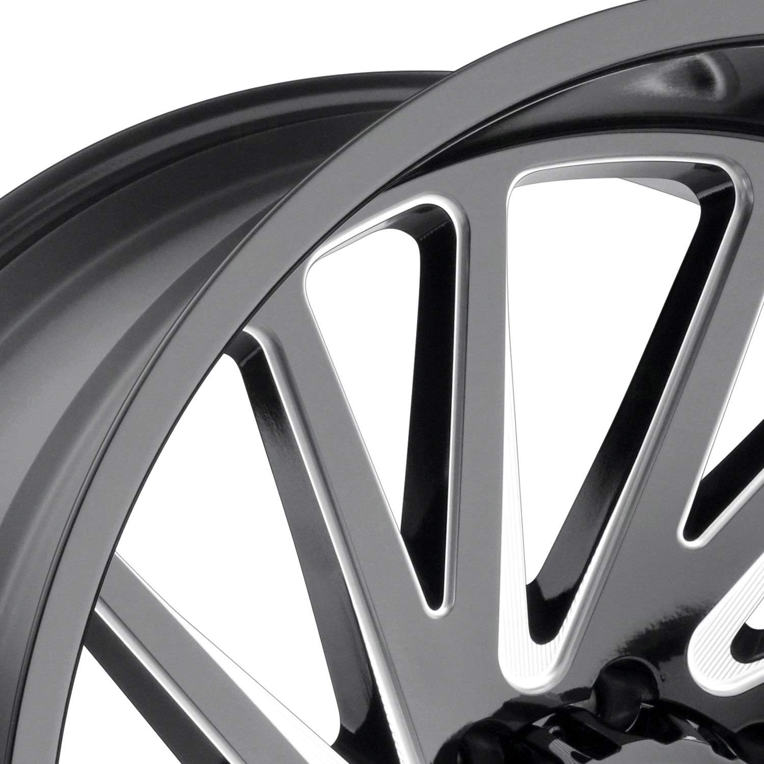 Tuff Wheels TUT2A 22X12 8X170 G-BLK MILL -45MM