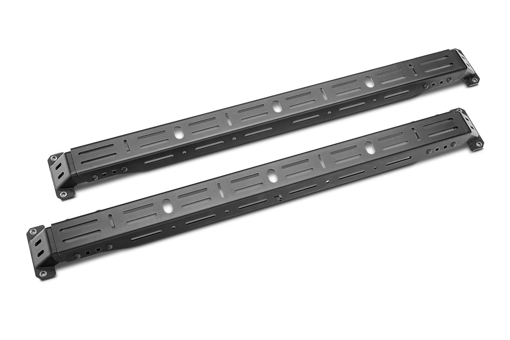 RealTruck HD Universal Bed Mid-Size Cross Bars (Pair) - Black