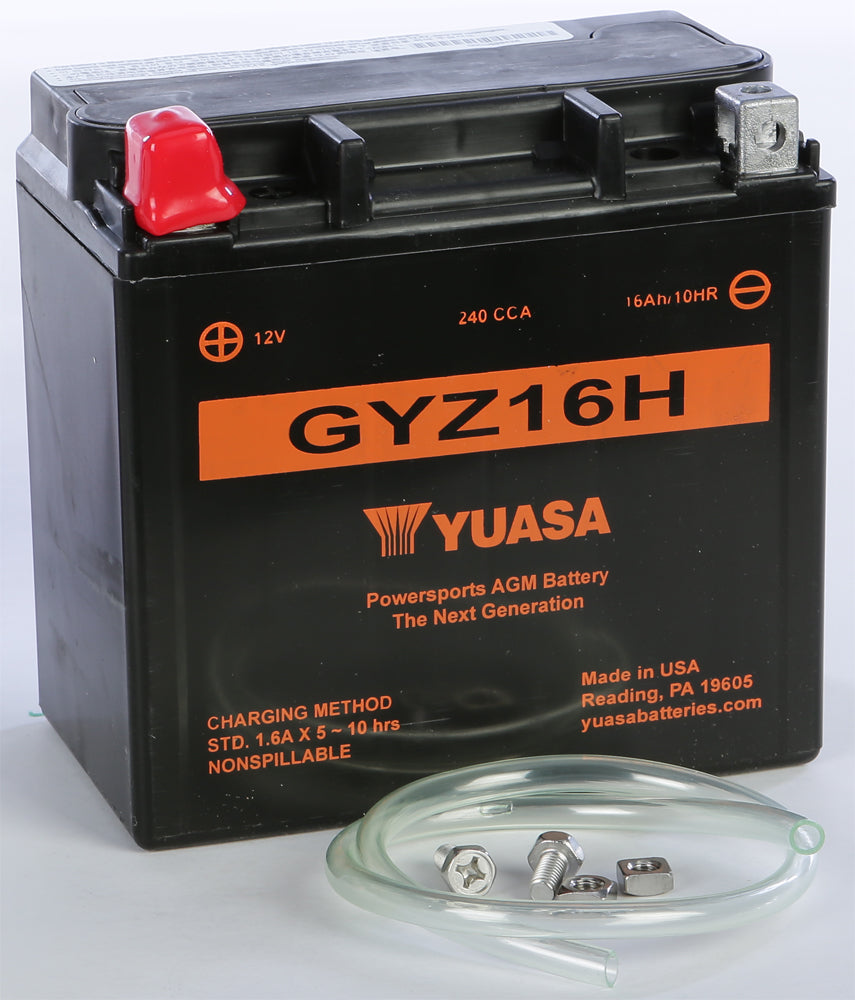 Yuasa Battery GYZ16H Sealed Factory Activated (YUAM716GH)