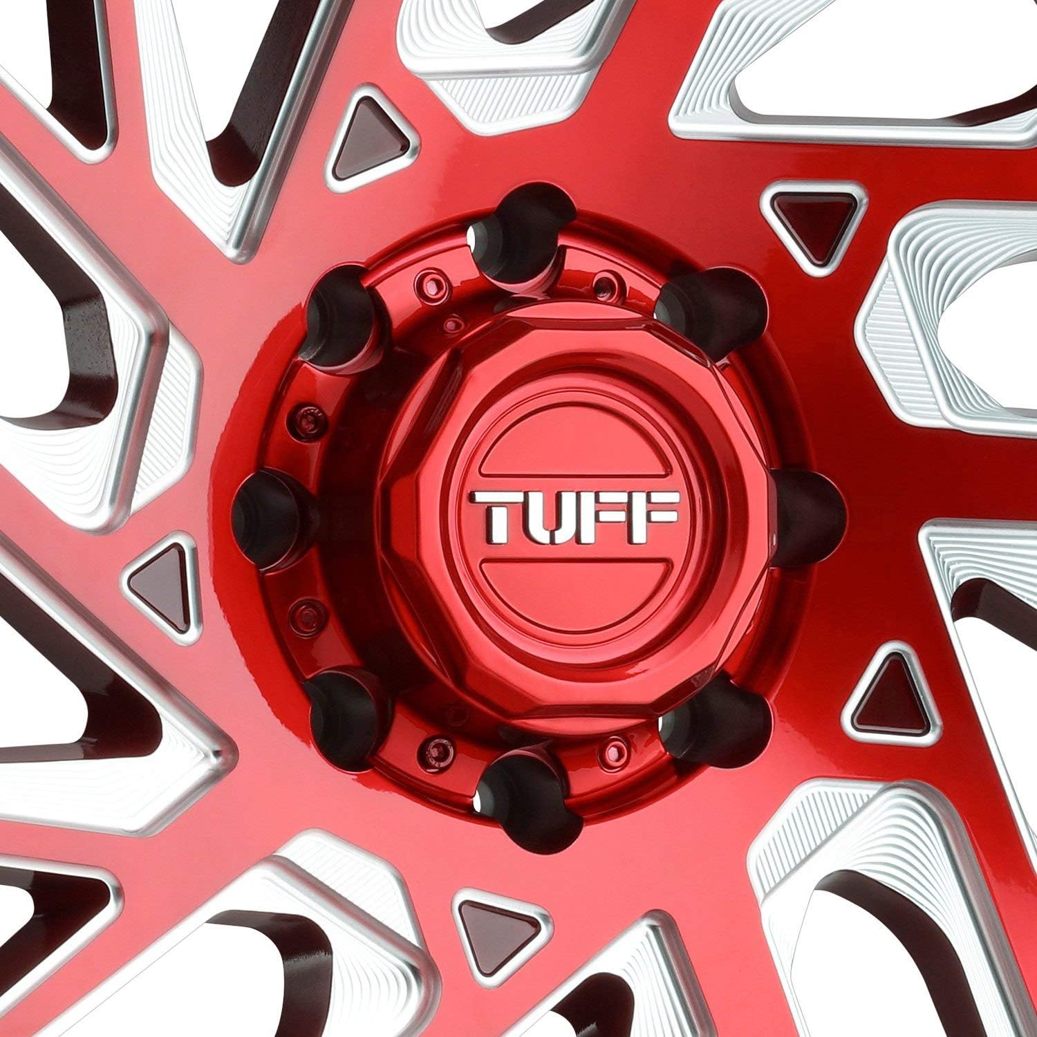 Tuff Wheels TUT4B 22X12 8X6.5 C-RED MILL -45MM