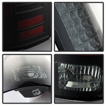 Cargar imagen en el visor de la galería, Spyder Dodge Ram 1500 09-14 LED Tail Lights Incandescent- Blk Smke ALT-YD-DRAM09-LED-BSM