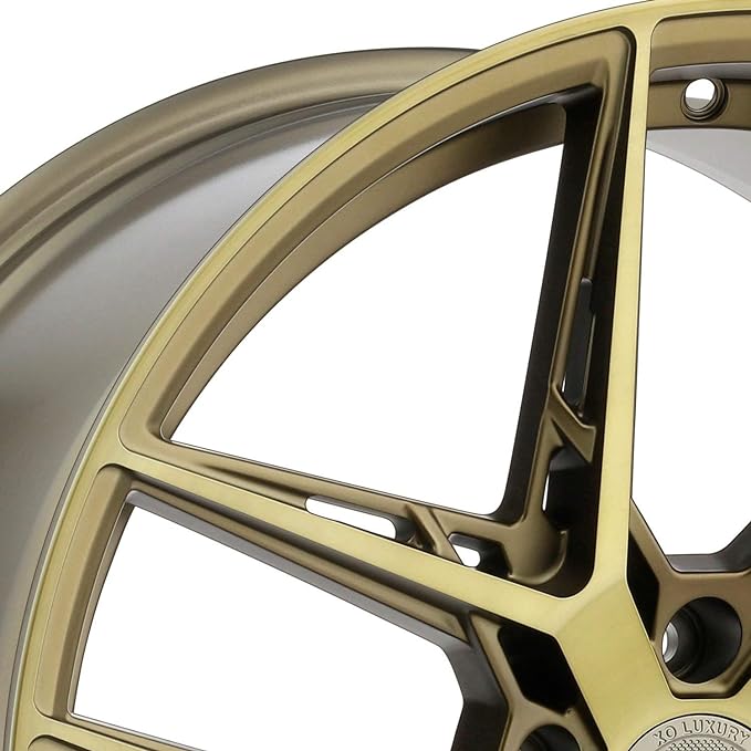 XO Wheels XOCAR 21X9.5 5X120 BRNZ BRSH 25MM