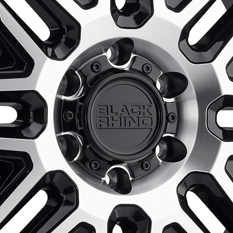 Black Rhino Wheels BRALA 20X9 5X5.0 G-BLK-MCH -18MM