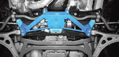 Cusco Power Brace Front Cross Member Chassis Brace — Fits 2008-2014 Subaru WRX/STi & Legacy