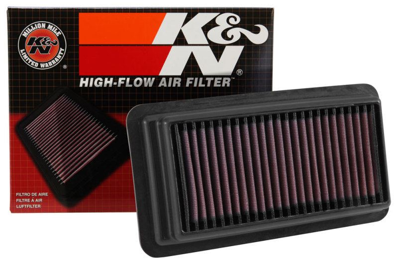 K&N Replacement Drop-In Air Filter — Fits 2016-2021 Honda Civic, 2017-2022 Honda CR-V