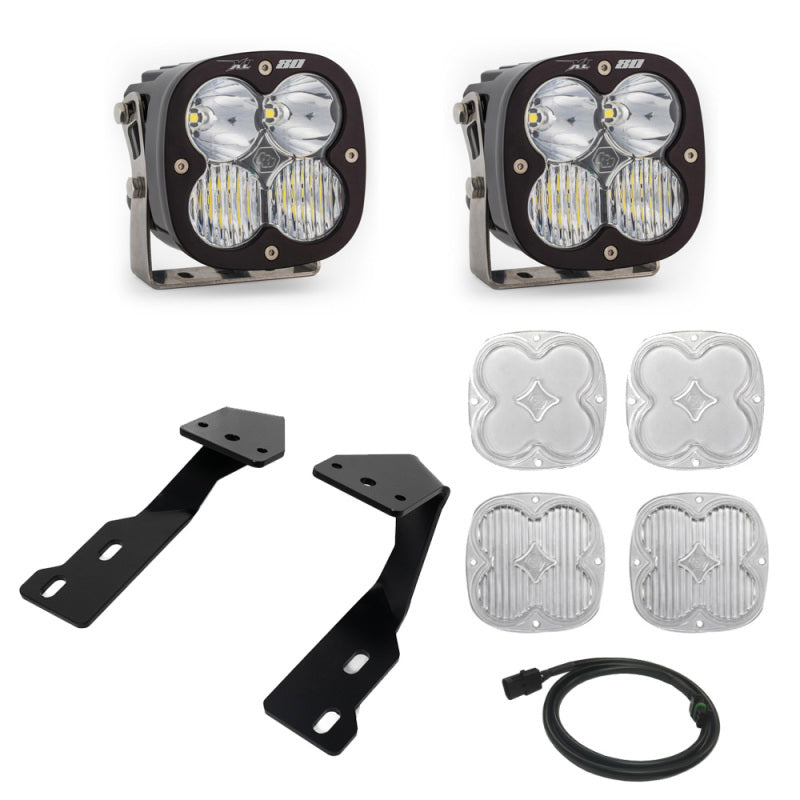 Baja Designs XL 80 A-Pillar Kit — Fits 2019-2023 Mercedes-Benz Sprinter 1500, 2500, 3500