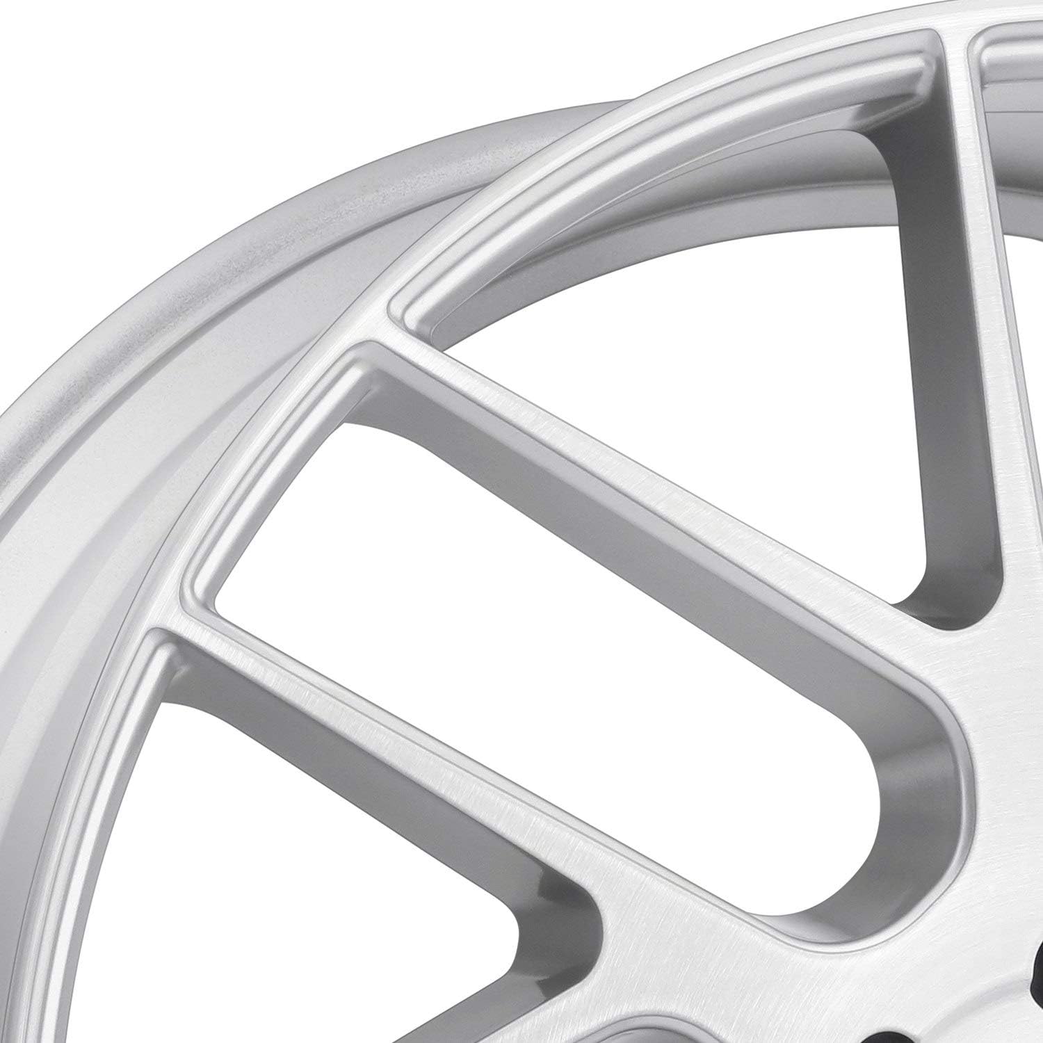 Status Wheels Juggernaut 20x9 5x5.5 Silver Brushed Face — 5-Lug Truck