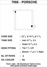 Load image into Gallery viewer, CSF Porsche 911 Carrera (991.1) / Porsche Boxster (981) / Porsche GT4 (991) - Left Side Radiator