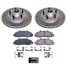 Cargar imagen en el visor de la galería, Power Stop 97-00 Ford F-150 Front Semi-Coated Rotor Kit