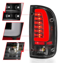 Cargar imagen en el visor de la galería, ANZO 95-00 Toyota Tacoma LED Taillights Black Housing Clear Lens (Pair)