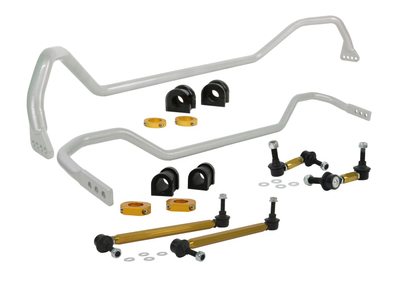 Kit de barra estabilizadora delantera y trasera Whiteline 08-09 Pontiac G8 / G8 GT (incl. 2009 G8 GXP)