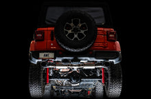 Cargar imagen en el visor de la galería, AWE Tuning 2018+ Jeep Wrangler JL/JLU Tread Edition Axle-Back Dual Exhaust - Diamond Black Tips