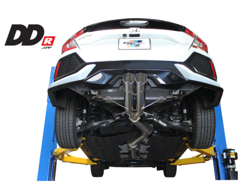 Greddy 2017+ Honda Civic Sport 5DR/Type-R DD-R Non-Resonated Exhaust