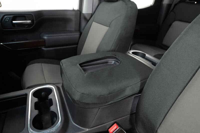 Covercraft 24-25 Ford F250/F550 Endura PrecisionFit Front Row Bucket Seat-Charcoal/Silver