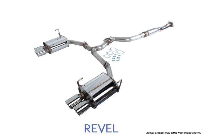 Escape Catback Revel Medallion Touring-S: silenciador doble/punta cuádruple para Subaru Impreza WRX/Sti 15-17