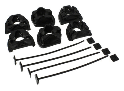 Energy Suspension Black Motor Mount Inserts — Fits 94-01 Acura Integra & 99-00 Civic Si