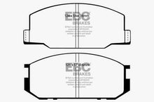 Cargar imagen en el visor de la galería, EBC 85-90 Lotus Esprit 2.2 Yellowstuff Front Brake Pads