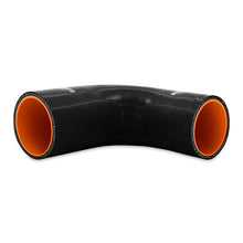 Cargar imagen en el visor de la galería, Mishimoto Silicone Reducer Coupler 90 Degree 2.5in to 2.75in - Black