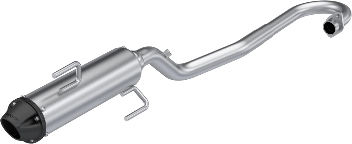 MBRP Single Slip-on System w/ 4" Performance Muffler BLK TIP (AT-9111PT)