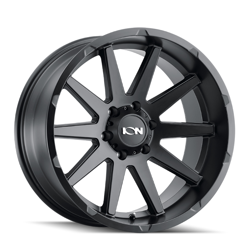 ION Type 143 20x9 / 8x180 BP / 18mm Offset / 124.2mm Hub Matte Black Wheel