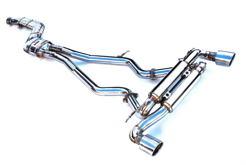 Invidia 19-24 Supra Gemini w/ Valve Rolled Stainles Steel Catback