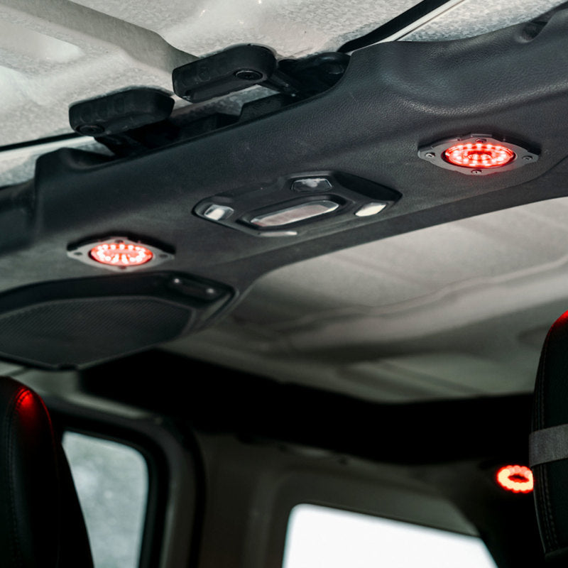 KC HiLiTES Cyclone V2 Flush Mount Adapter — Single Light