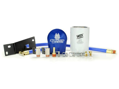 Sinister Diesel Coolant Filtration System w/ Wix Filter — Fits 1999-2003 Ford 7.3L Powerstroke