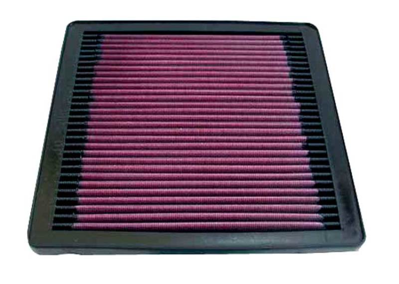 K&N Drop-In Air Filter — Fits 91-96 Dodge Stealth, 97-98 Mitsubishi 3000GT, 97-98 Montero Sport