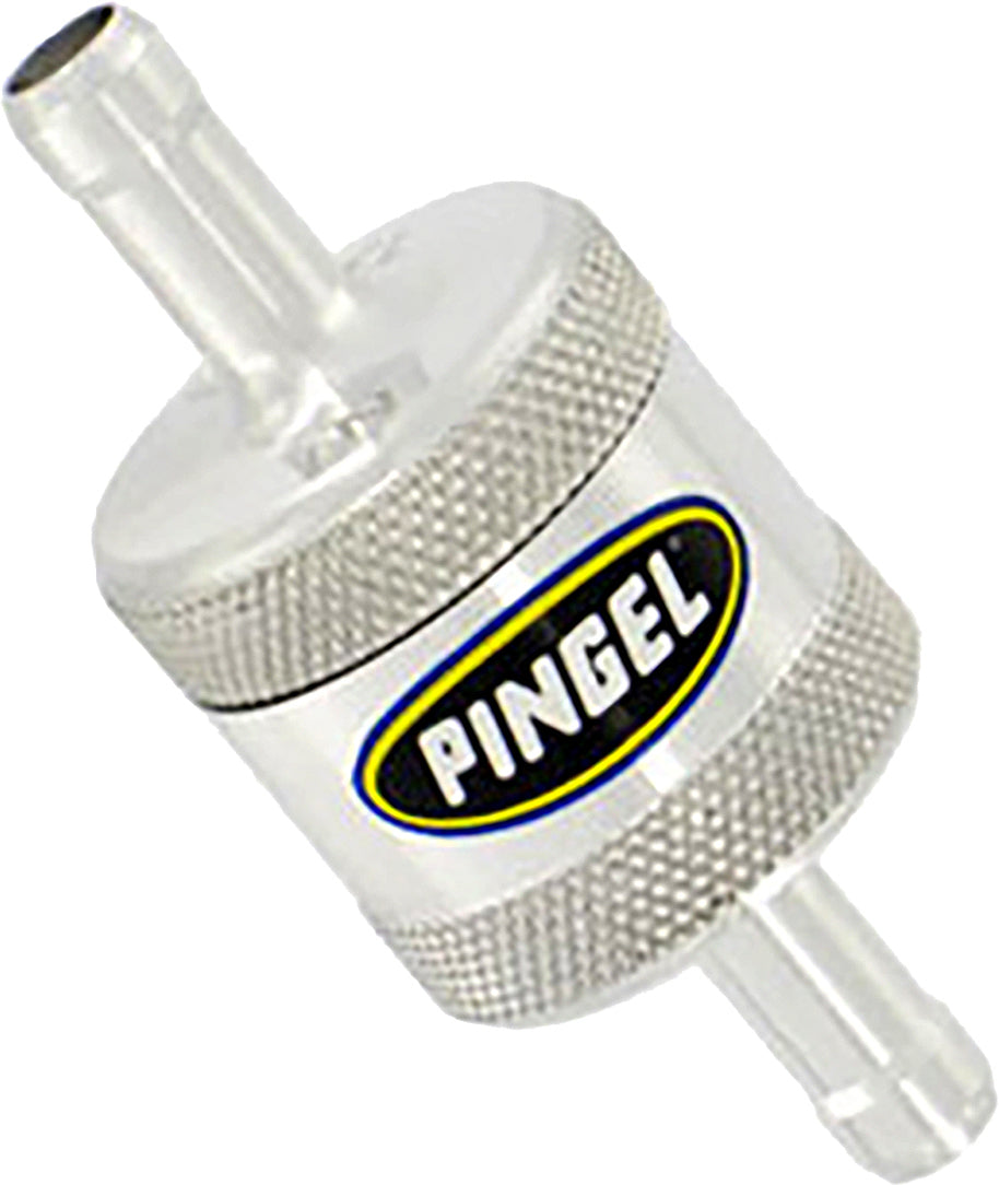 Pingel ENT Fuel Filter Super Short Satin 5/16" in/OUT (SS1P)