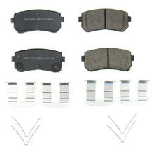 Load image into Gallery viewer, Power Stop 18-19 Hyundai Kona Rear Z17 Evolution Ceramic Brake Pads w/Hardware