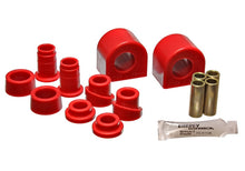 Cargar imagen en el visor de la galería, Energy Suspension 88-96 Chevy Corvette Red 24mm Front Sway Bar Bushing Set (End Links Inc)