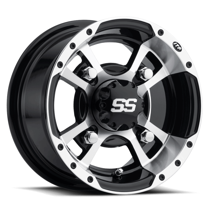 ITP SS 112 9x8 / 4x110 BP / 3+5 Offset Machined Wheel