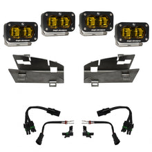 Cargar imagen en el visor de la galería, Baja Designs 19-22 Dodge RAM 1500 Rebel / 21-22 1500 TRX S2 SAE Dual Fog Pocket Light Kit - Amber