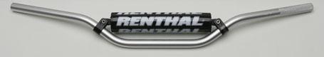 Renthal 7/8 in. Handlebar Silver — Fits 1997-2004 Yamaha YZ/WR