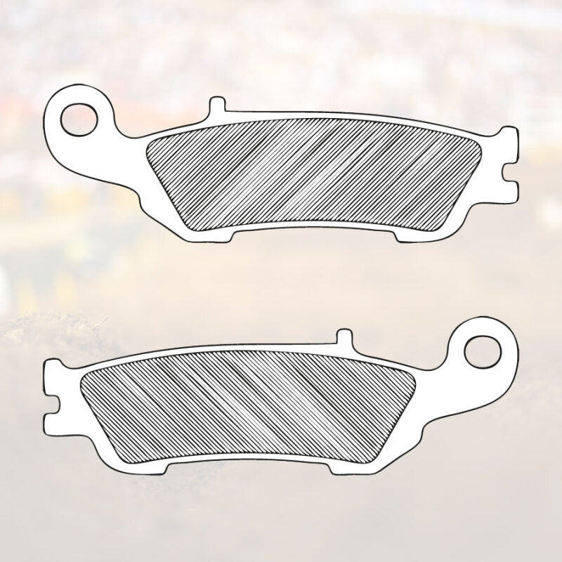 Renthal Works Front Brake Pads — Fits Yamaha YZ/WR