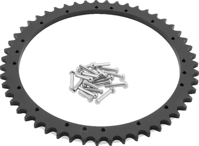 Twin Power 67-72 FL Drum Brake Rear Sprocket Replaces H-D 41470-67 51 Teeth