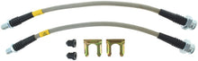 Cargar imagen en el visor de la galería, StopTech 89-98 Nissan 240SX (300ZX Upgrade) Rear Stainless Steel Brake Lines