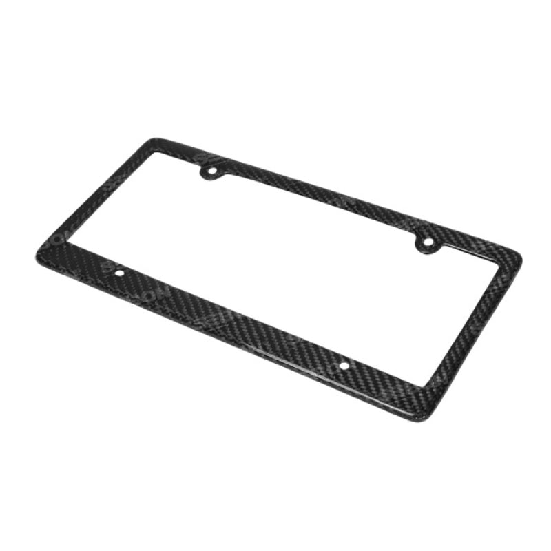 Seibon Carbon Fiber License Plate Frame (4 holes) (CFLPF4)