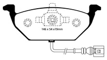 Cargar imagen en el visor de la galería, EBC 00-05 Volkswagen Beetle 2.0 Yellowstuff Front Brake Pads