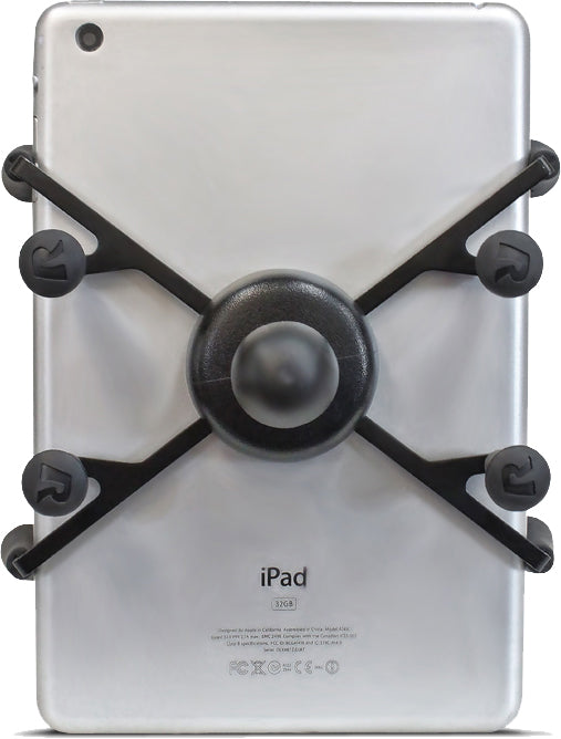 RAM X-Grip II Small Tablet Holder w/1" Ball (RAM-HOL-UN8BU)