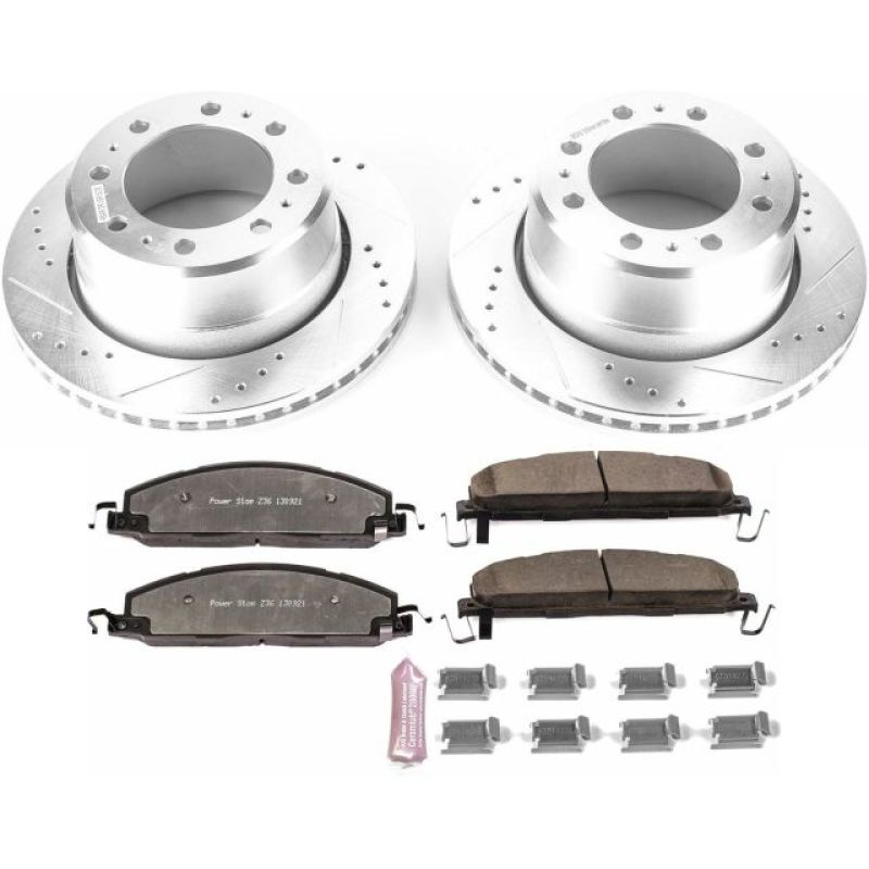 Power Stop Z36 Truck & Tow Brake Kit Rear — Fits 2013-2018 Ram 3500