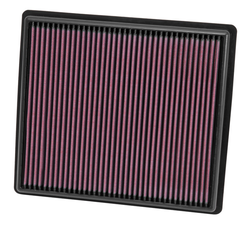 K&N Replacement Air Filter - Panel for 13-17 Chevrolet Malibu, 14-19 Impala, 13-17 Buick Regal