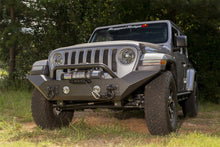 Cargar imagen en el visor de la galería, Rugged Ridge Spartan Front Bumper HCE W/Overrider 18-20 Jeep Wrangler JL/JT