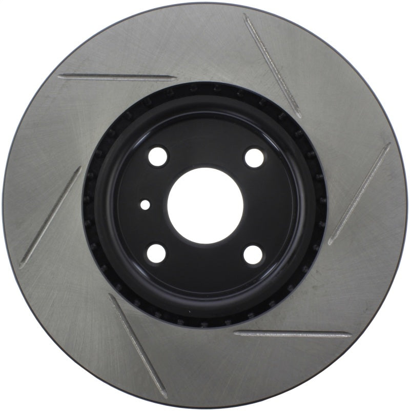 StopTech Sport Slotted Front Right Rotor — Fits 2016-2023 Mazda Miata MX-5, 2018-2020 Fiat 124