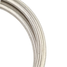 Cargar imagen en el visor de la galería, Mishimoto 3Ft Stainless Steel Braided Hose w/ -10AN Fittings - Stainless