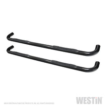 Load image into Gallery viewer, Westin 2019 Chevrolet Silverado/Sierra 1500 Crew Cab E-Series 3 Nerf Step Bars - Black