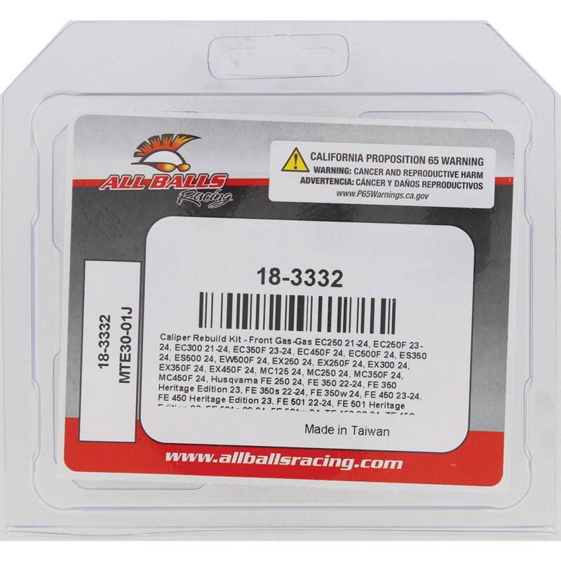 All Balls Racing Caliper Rebuild Kit