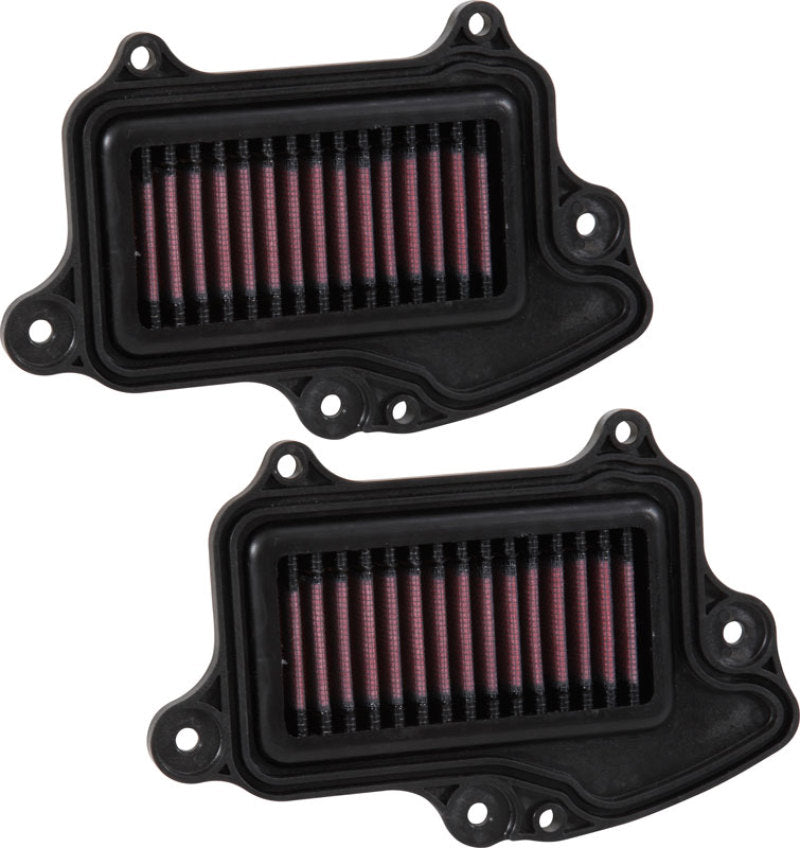 K&N Replacement Air Filter SU-1409 (Set of 2) — Fits 2009-2019 Suzuki M90/C90 Boulevard