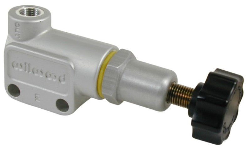 Wilwood Adjustable Proportioning Valve - Knob Adjust M10x1 Inlet/Outlet — Wilwood